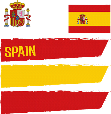 Spain Flag Espana Football Soccer Fan Women's Hoodie