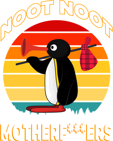 Noot Pingu Noot Meme Button