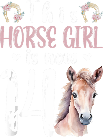 14th Horse Birthday Party 14 Year Old Girl Horses Birthday Hat