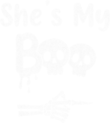 She’S My Boo Skull Face Tank Top