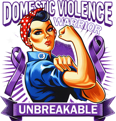 Domestic Violence Warrior Unbreakable Support Squad Backpack