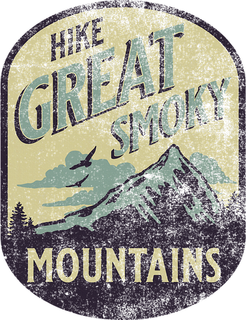 Great Smoky Mountains Nature Hike Mountain Outdoors Tote Bag
