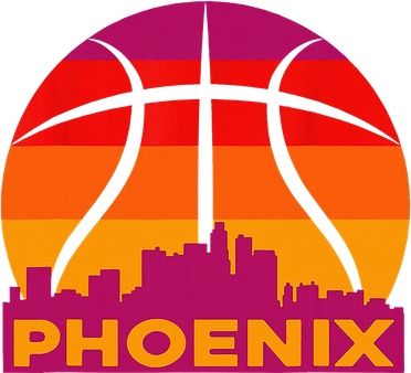Vintage Sunset Phoenix Arizona Toddler Hoodie