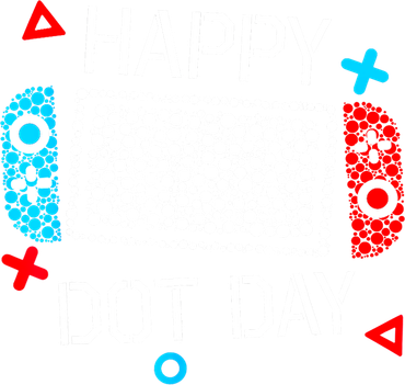 Polka Dot Gamers Boy Game Controller Happy Dot Day Gift Doggie Tank