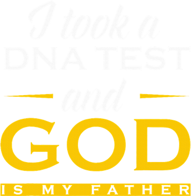 Funny I Took A Dna Test God Is My Father Jesus Christian Coaster