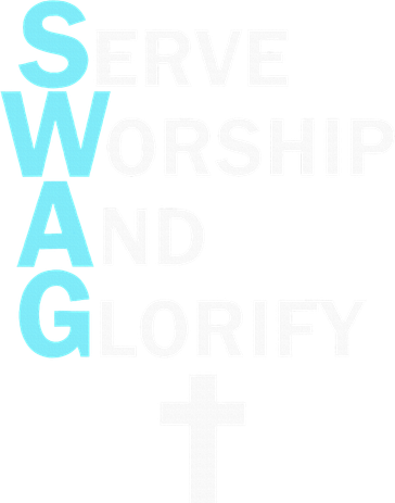 Jesus Swag Serve Worship And Glorify Faith Religious Flat Bill Trucker Hat
