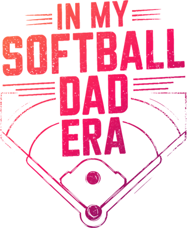 In My Softball Dad Era Softball Team Dad Softball Dads Gift Tote Bag