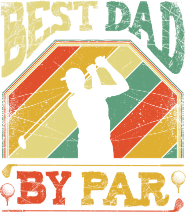 Best Dad By Par Father Appreciation Golf Lover FatherS Day Cool Gift Golf Towel