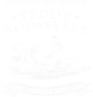 Progressive Party Teddy Riding Moose Cool Teddy Roosevelt Backpack