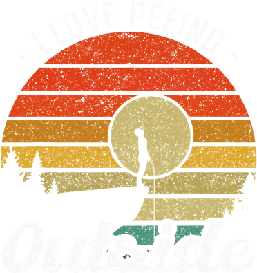 I Love Peeing Outside Camper And Hiker Women's Sweatshirt