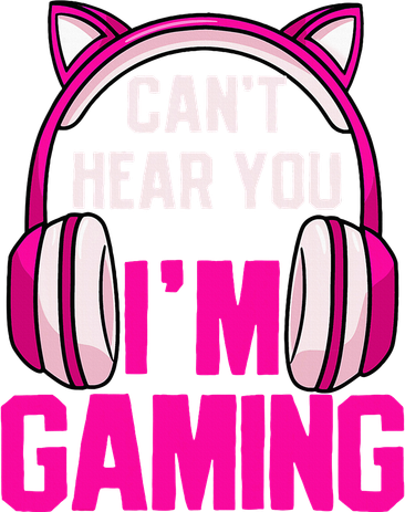 Gamer Girl Gaming I CanT Hear You IM Gaming Video Games Coaster