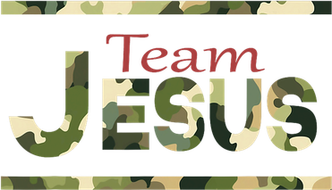 Team Jesus Christian Camo Camouflage Army Bucket Hat