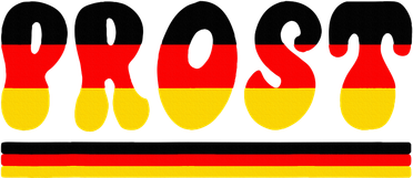 Retro Oktoberfest Squad German Flag Prost Mousepad