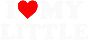 I Heart My Little Love Matching Little Big Sorority Kids Hoodie