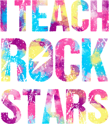 I Teach Rockstars Funny Music Teacher Back To School Women's T-Shirt