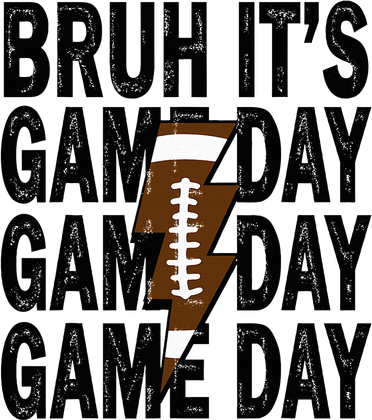 Football Bruh Its Game Day Football Tumbler