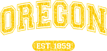 Retro Schoolstyle Oregon 1859 Distressed Button