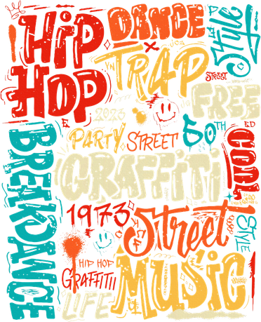 50th Music And Hip Hop Graffiti Cassette Women's T-Shirt