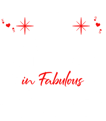 40th Wedding Anniversary In Las Vegas 40 Years Married Tank Top