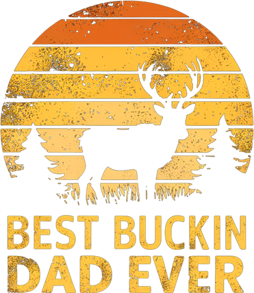 Vintage Best Buckin Dad Ever Mazing Papa Funny Hunting Gift Bucket Hat