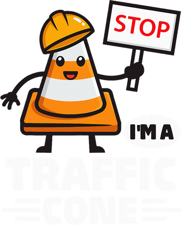 Halloween Traffic Cone Costume IM A Traffic Cone Tank Top