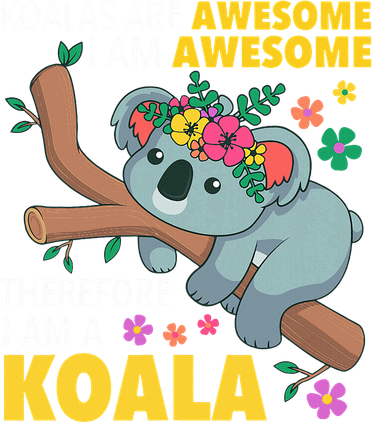 Koalas Are Awesome Funny Koala Bear Enthusiast Humor Outfit Women's Tank Top