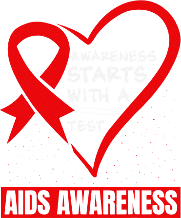 Hiv Awareness Red Ribbon World Aids Day Fighters Women's Long Sleeve Shirt