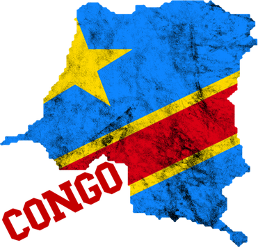Democratic Republic Of Congo Map Congolese Flag Africa Pride Cute Gift Kids Sweatshirt