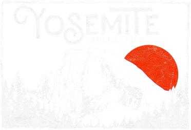 Retro Yosemite National Park Half Dome Women's Dry Zone Grid Polo