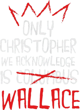 The Only Christopher We Acknowledge Is Wallace Women's Long Sleeve Shirt