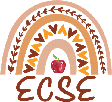 Rainbow Ecse Team Back To School Appreciation Fall Coaster