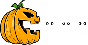 Funny Pumpkin Eating Ghost Halloween Gamer Gift Baby Bodysuit