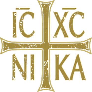 Icxc Nika Christogram Cross Orthodox Christian Discreet Kids Hoodie