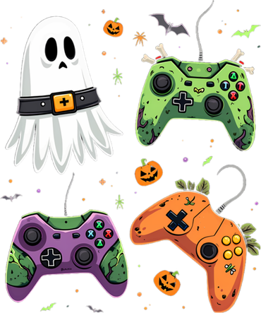 Halloween Gamer Controllers Spooky Gaming Halloween Lovers Gift Toddler Hoodie