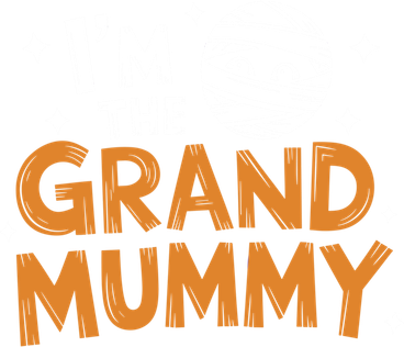 IM The Grand Mummy Funny Grandma Family Halloween Meaningful Gift Kids T-Shirt