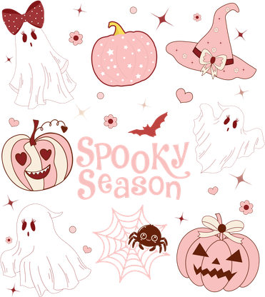 Cute Coquette Spooky Season Bucket Hat