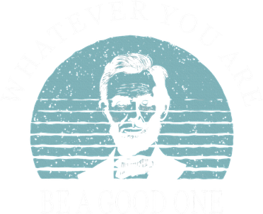 Whatever You Are A Good One Abraham Lincoln Polo