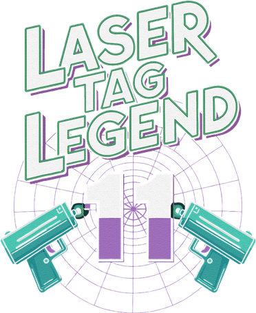 Laser Tag Legend 11th Birthday Party Golf Towel