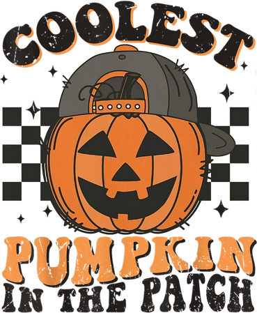 Coolest Pumpkin In The Patch Halloween Funny Gift Mousepad