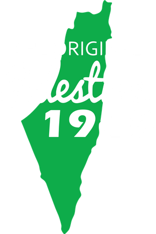The S Palestine 1948 7 Panel Mesh Trucker Snapback Hat