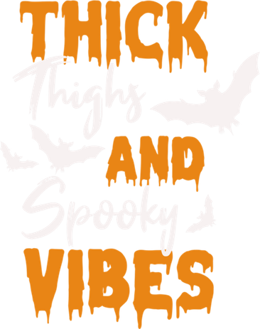Thick Thighs And Spooky Vibes Spooky Vibes Halloween Great Gift Toddler Hoodie