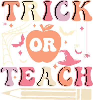 Trick Or Teach Halloween Teacher Classroom Gift Ceramic Ornament