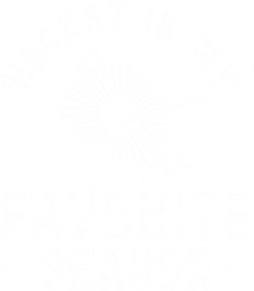 Funny Hockey Is My Favorite Season Vintage Ice Hockey Gift Women's T-Shirt