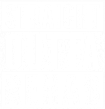 Funny Patient Get Well Gag Gift Straight Outta Rehab Cute Gift Kids T-Shirt