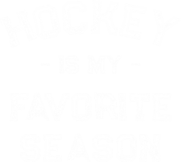 Hockey Is My Favorite Season Funny Hockey Time Great Gift Backpack