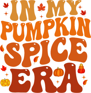 In My Pumpkin Spice Era Funny Retro Fall Vibes Thanksgiving Beanie