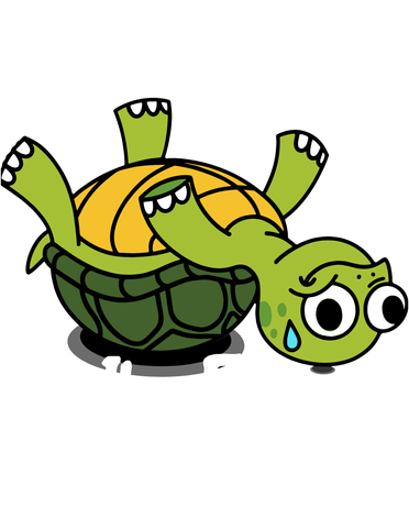 ItS Fine IM Fine Everything Is Under Control Funny Turtle Coaster