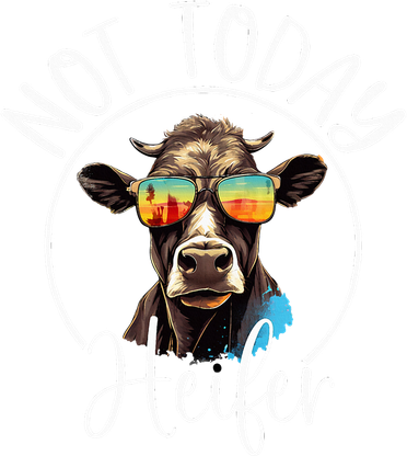 Not Today Heifer Funny Country Life Hat