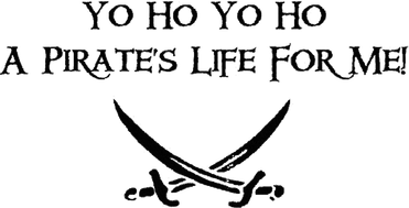 Yo Ho A Pirates Life For Me! Tote Bag