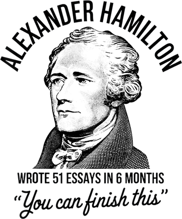 Alexander Hamilton Wrote 51 Essays In 6 Months Doggie Tank